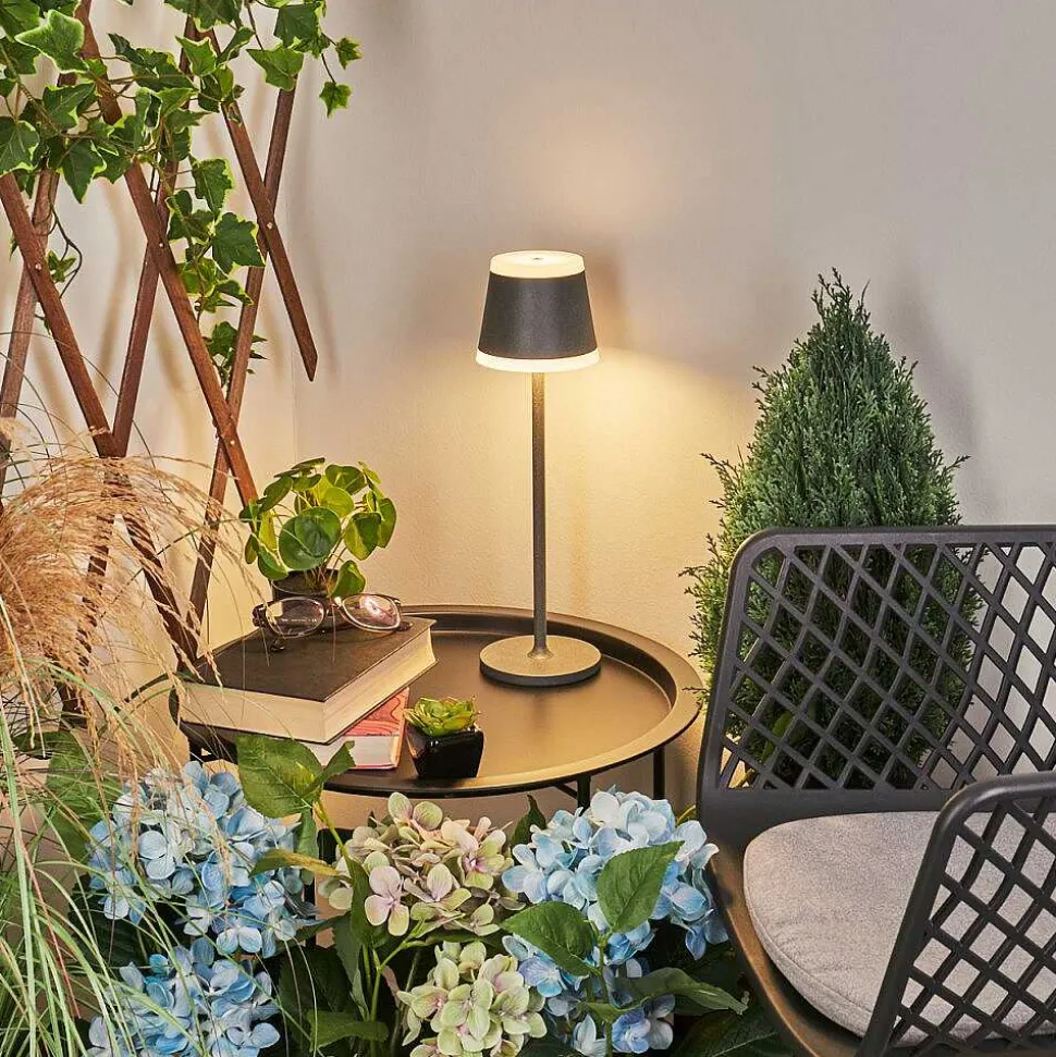 Lampe A Poser Walt Led Anthracite, 1 Lumiere