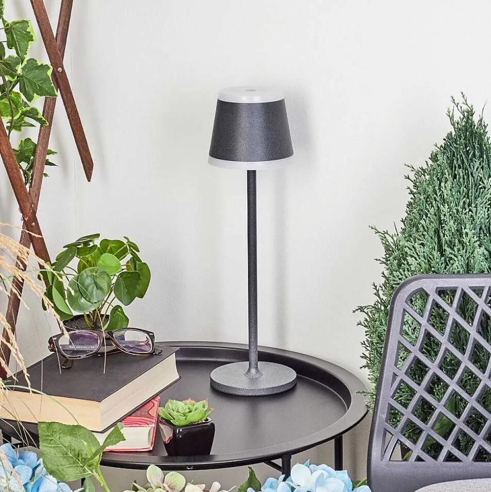 Lampe A Poser Walt Led Anthracite, 1 Lumiere