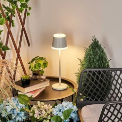 Lampe A Poser Walt Led Gris, 1 Lumiere