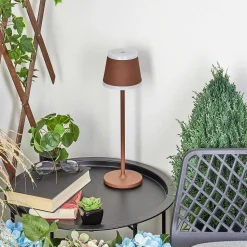 Lampe A Poser Walt Led Rouille, 1 Lumiere