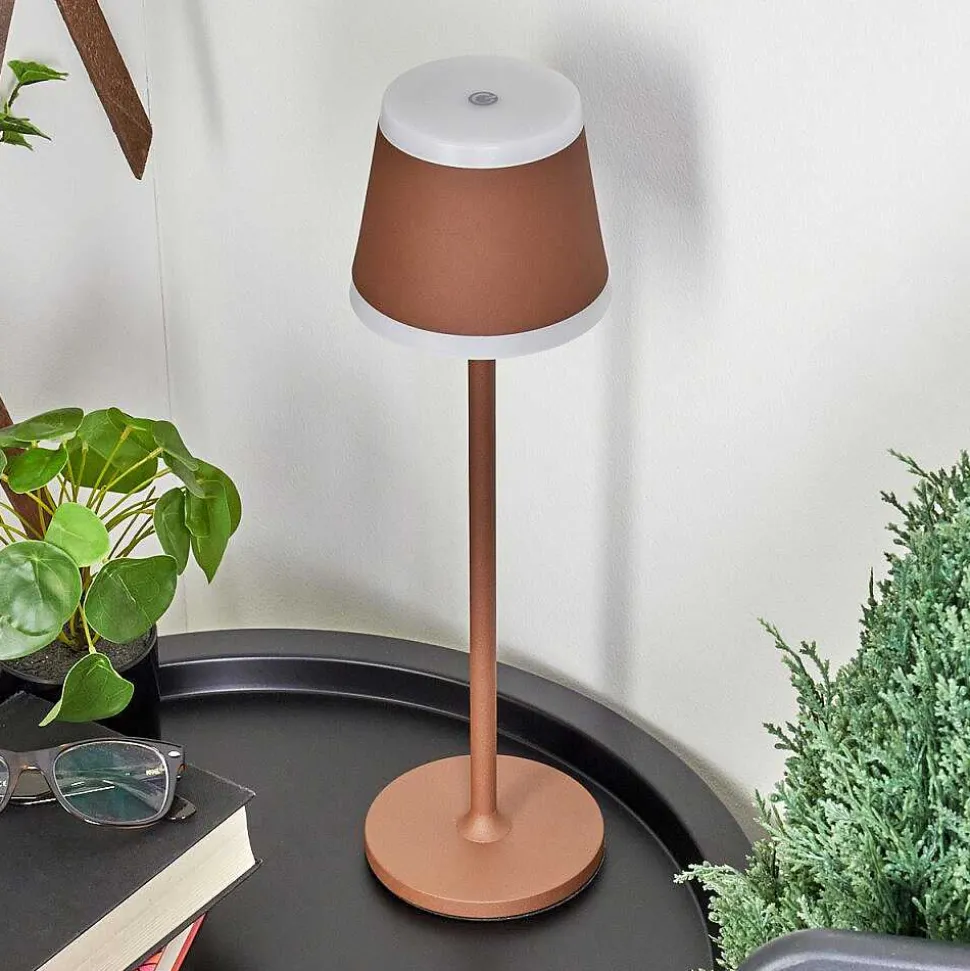 Lampe A Poser Walt Led Rouille, 1 Lumiere