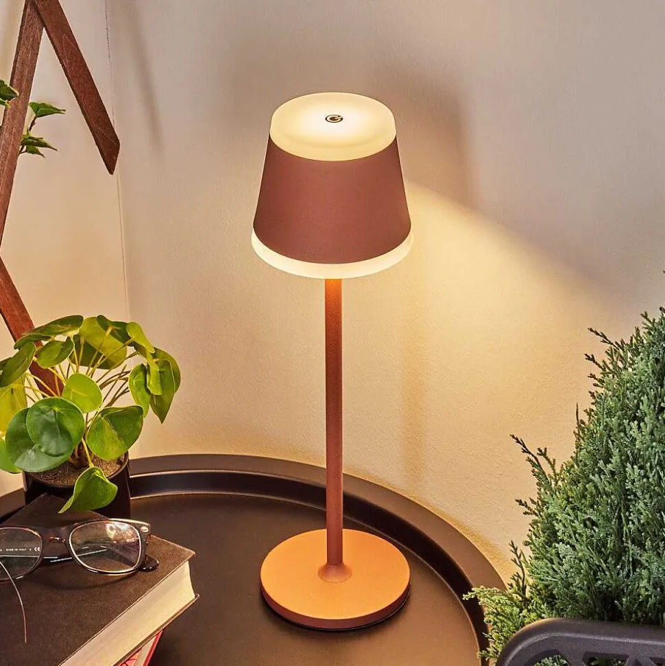 Lampe A Poser Walt Led Rouille, 1 Lumiere