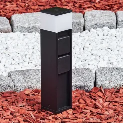 Lampe A Prise Electrique Papacal Led Noir, 1 Lumiere