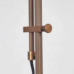 Lampe De Banquier Ragaz Bronze, 1 Lumiere