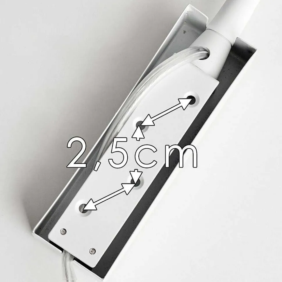 Lampe De Chevet Alsea Led Blanc, 1 Lumiere, Detecteur De Mouvement