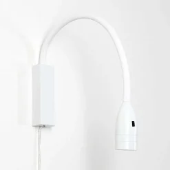 Lampe De Chevet Alsea Led Blanc, 1 Lumiere, Detecteur De Mouvement