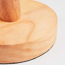 Lampe De Table Akrema Ecru, Noir, 1 Lumiere