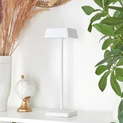 Lampe De Table Algeraz Led Blanc, 1 Lumiere