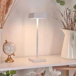 Lampe De Table Algeraz Led Blanc, 1 Lumiere