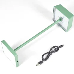 Lampe De Table Algeraz Led Vert, 1 Lumiere