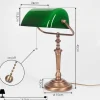 Lampe De Table Argyle Bronze, 1 Lumiere