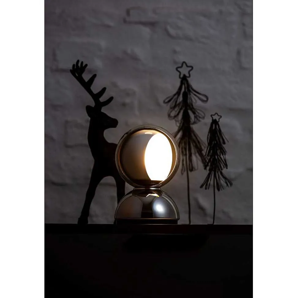Lampe De Table Artemide Eclisse Argente, 1 Lumiere