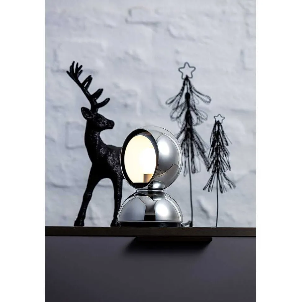 Lampe De Table Artemide Eclisse Argente, 1 Lumiere