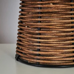 Lampe De Table Balifoudray Ecru, Noir, 1 Lumiere