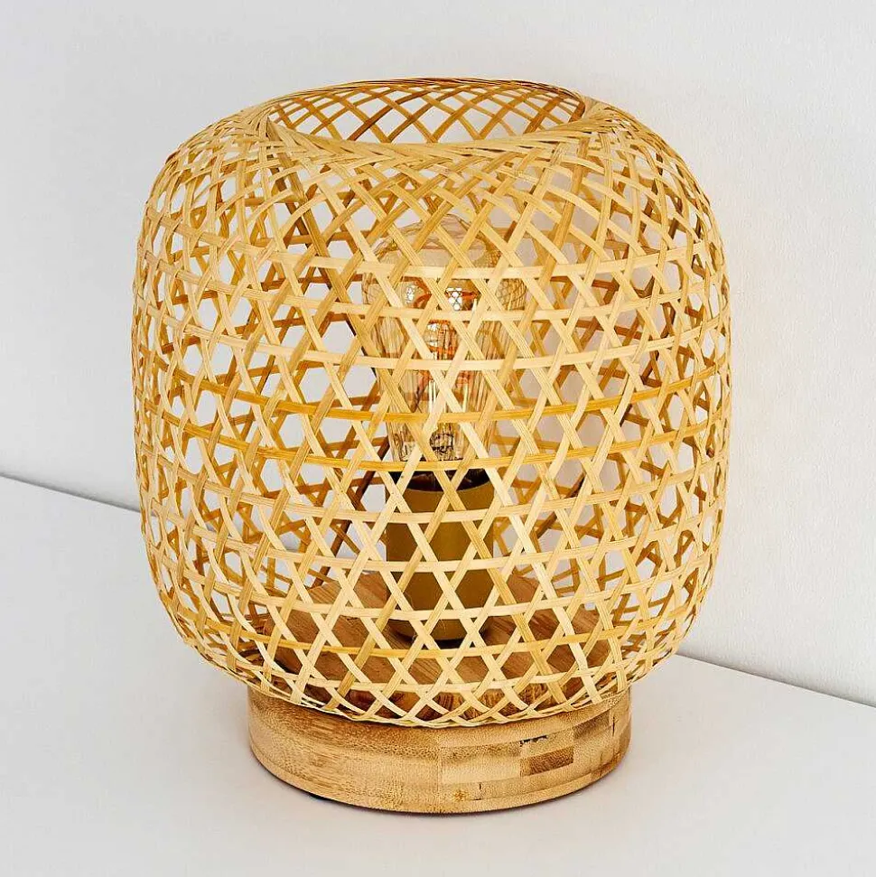 Lampe De Table Batumi Brun, 1 Lumiere