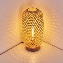 Lampe De Table Batumi Brun, 1 Lumiere