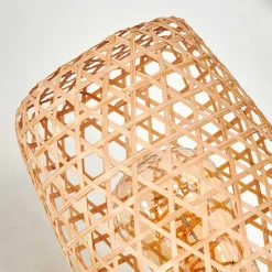 Lampe De Table Bauro Ecru, Noir, 1 Lumiere