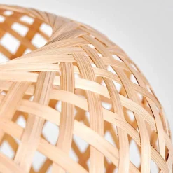 Lampe De Table Bauro Ecru, Noir, 1 Lumiere