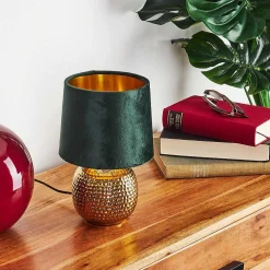 Lampe De Table Beddie Or, 1 Lumiere