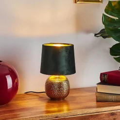 Lampe De Table Beddie Or, 1 Lumiere