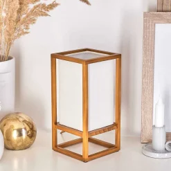 Lampe De Table Blandin Ecru, 1 Lumiere