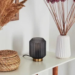 Lampe De Table Briel Laiton, 1 Lumiere