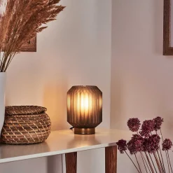 Lampe De Table Briel Laiton, 1 Lumiere