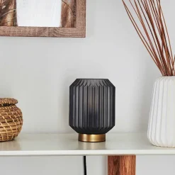 Lampe De Table Briel Laiton, 1 Lumiere