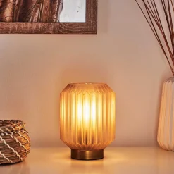 Lampe De Table Briel Laiton, 1 Lumiere