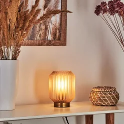 Lampe De Table Briel Laiton, 1 Lumiere