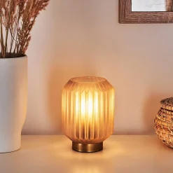 Lampe De Table Briel Laiton, 1 Lumiere