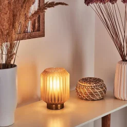 Lampe De Table Briel Laiton, 1 Lumiere