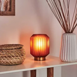 Lampe De Table Briel Laiton, 1 Lumiere