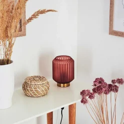 Lampe De Table Briel Laiton, 1 Lumiere