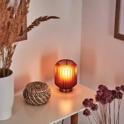 Lampe De Table Briel Laiton, 1 Lumiere