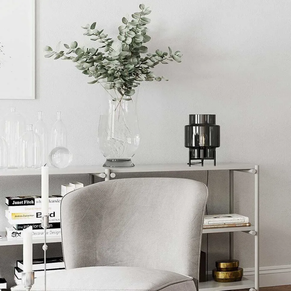 Lampe De Table By Rydens Ebbot Noir, 1 Lumiere