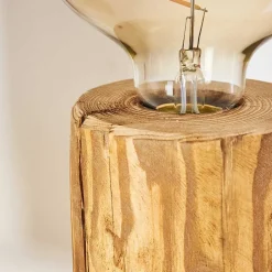 Lampe De Table Canedo Ecru, Noir, 1 Lumiere