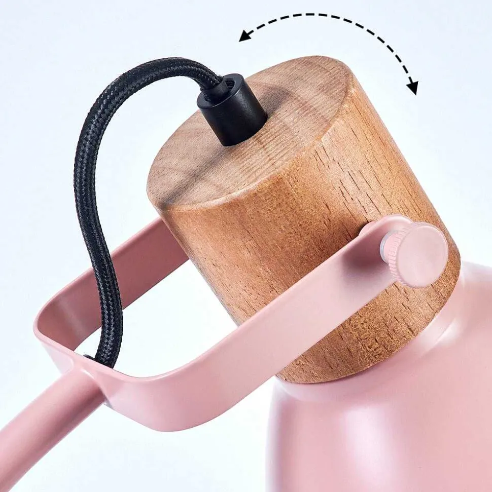 Lampe De Table Chipou Rose, Rose, 1 Lumiere