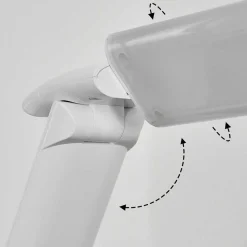 Lampe De Table Chozendo Led Blanc, 1 Lumiere