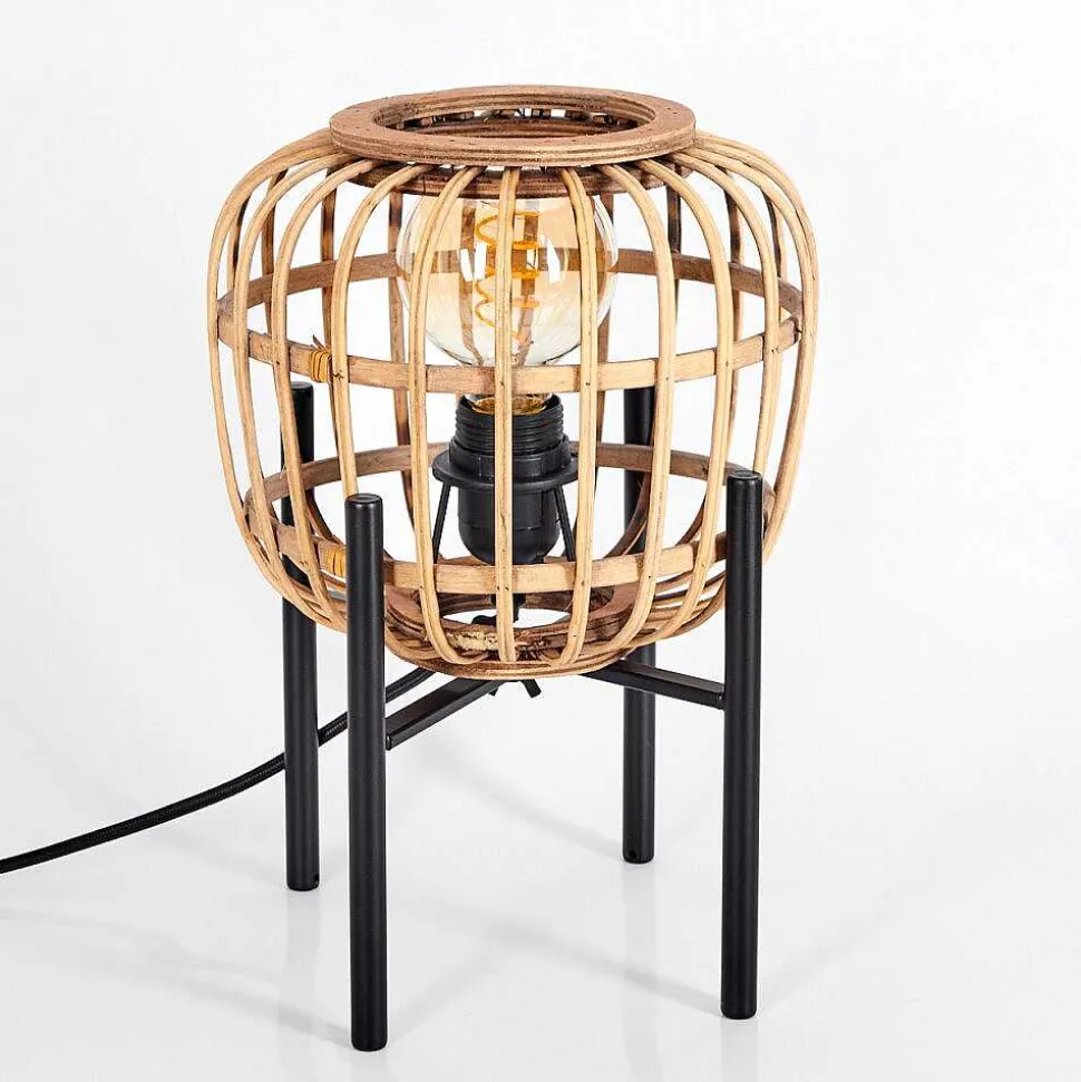 Lampe De Table Combeima Noir, 1 Lumiere