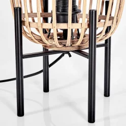 Lampe De Table Combeima Noir, 1 Lumiere