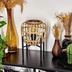 Lampe De Table Combeima Noir, 1 Lumiere