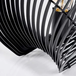 Lampe De Table Corvallis Noir, 1 Lumiere