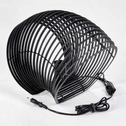 Lampe De Table Corvallis Noir, 1 Lumiere