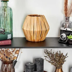 Lampe De Table Cricket Ecru, Noir, 1 Lumiere