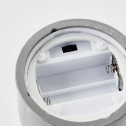 Lampe De Table Exterieure Set De 3 Brilliant Bougie Led Gris, 1 Lumiere