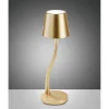 Lampe De Table Fabas-Luce Judy Led Or, 1 Lumiere