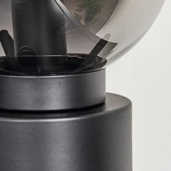 Lampe De Table Flawil Noir, 1 Lumiere