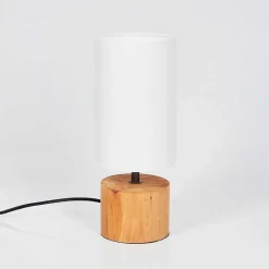 Lampe De Table Geneva Ecru, 1 Lumiere
