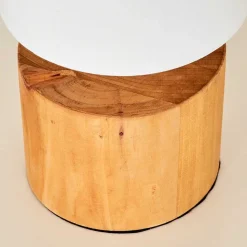 Lampe De Table Geneva Ecru, 1 Lumiere